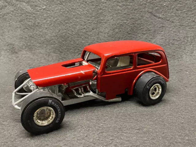 AMT '35 Chevy sedán modificado construido 1/25 Hot Rod personalizado suciedad ovalada redondo