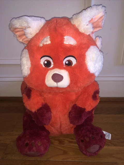 DISNEY PARKS PIXAR Turning Red Mei Panda 18" Large Plush 2022 EUC £18.
