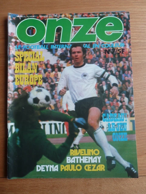 FICHE FOOTBALL ONZE Dominique Bathenay
