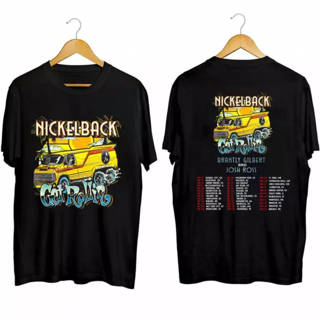 Nickelback Get Rollin’ Tour 2023 Unisex T-Shirt