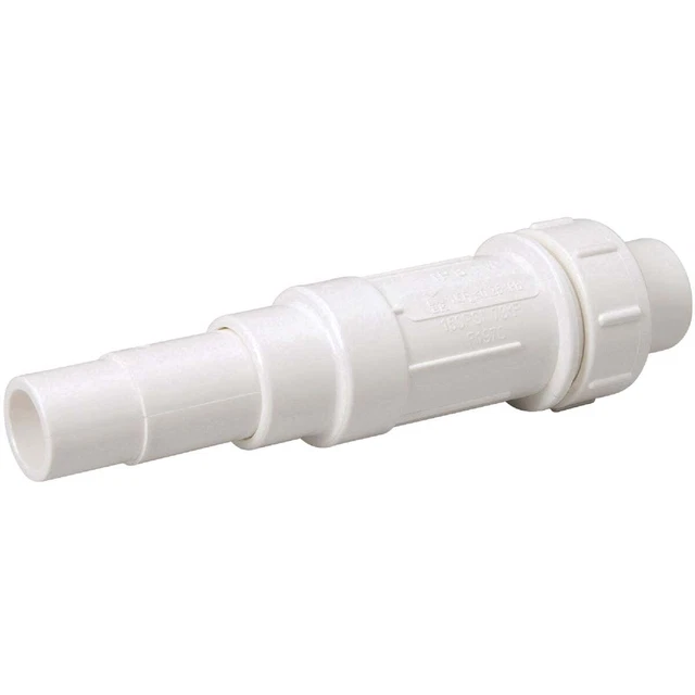 B & K 3 In. EZ  PVC Coupling  160-510 B&K 160-510 3 In. x 14-3/4 In. to 18-3/4