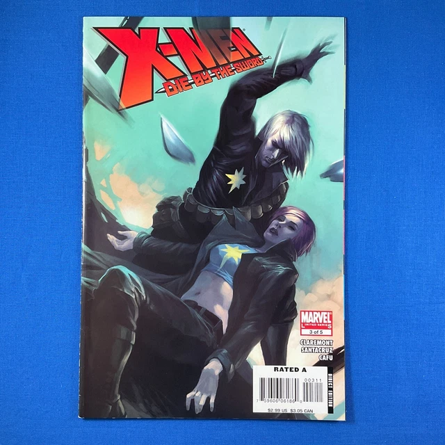 X-Men Die by the Sword #1-5 Marvel Comics 2007 Limited Series Set Lot Run 4