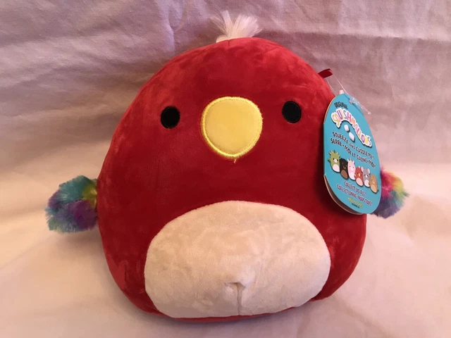 Squishmallow Paco The Parrot 8 Inch Stuffed Plush Toy NWT