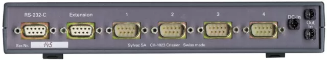 Fowler/Sylvac 4 Channel Multiplexer for Sylvac D100S #54-618-125