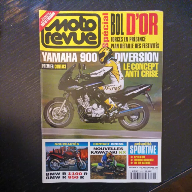 MOTO REVUE 3151 spécial  bol d Or 1994 Yamaha XJ 900 s diversion BMW r 1100 r