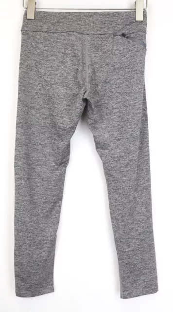 More Mile Femme Sport Leggings 10 Gris Extensible à Enfiler de Gym à Poches 2