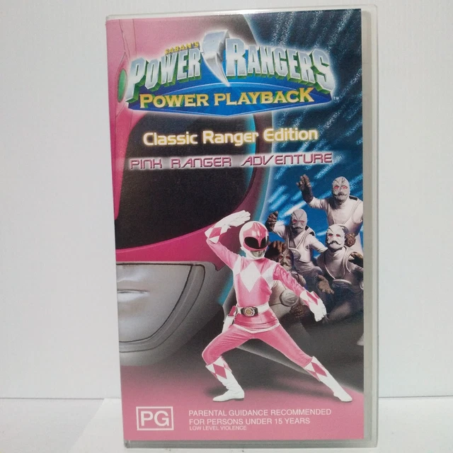 POWER RANGERS - Classic Edition: Pink Adventure [VHS] Fox Kids Video ...