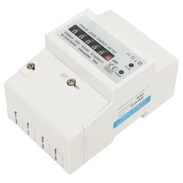 ELECTRICITY METER 230V Grade1 Single Phase Energy Meter Mechanical ...