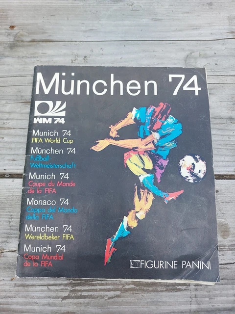 Album Autocollants Panini Munich 74 Complet Munchen 74 Coupe Du Monde 1974