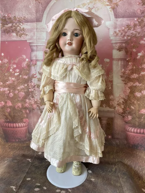 SALE!!! Romantic 32” SFBJ 13 Sleeping Eyes Antique Doll Poupee Ancienne