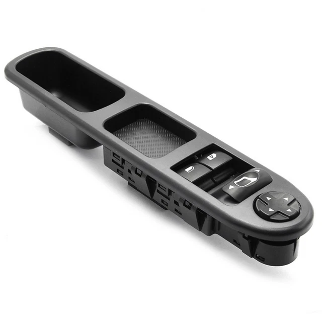 Commande bouton de leve vitre avant gauche pour PEUGEOT 207 6554.QC 6554QC