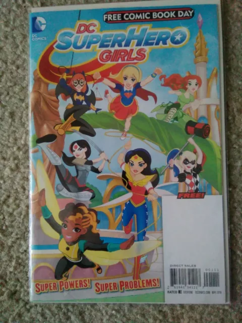 Dc Superhero Super Hero Girls 1 Fcbd Bande Dessinée Gratuite Jour 2016 Promo Cadeau