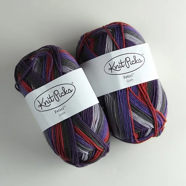 Knit Picks Yarn Felici 75%Wool Merino 25% Nylon 218y 1.76oz