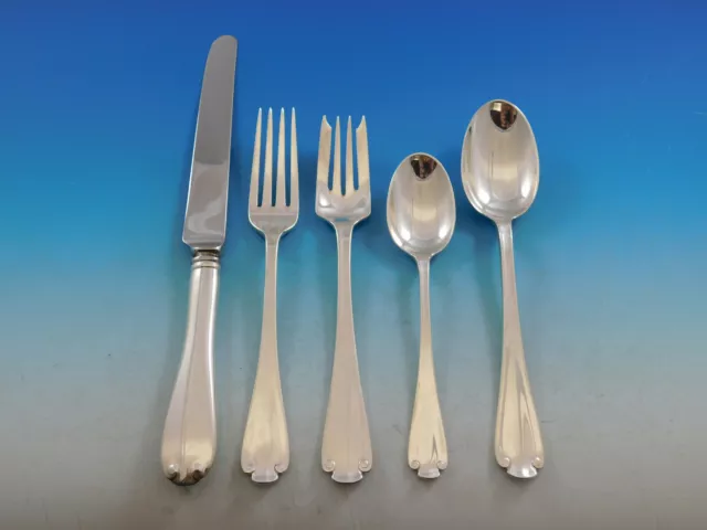 Flemish by Tiffany and Co Sterling Silver Flatware Set for 8 Service 40 Pieces