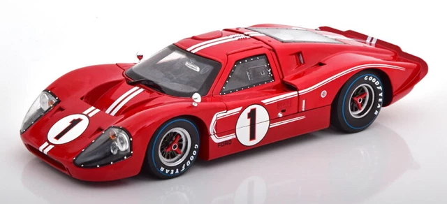 Shelby Collectibles 1/18 Ford Gt40 Mk Iv Le Man 1967 Winning Car Winner 24 Mans
