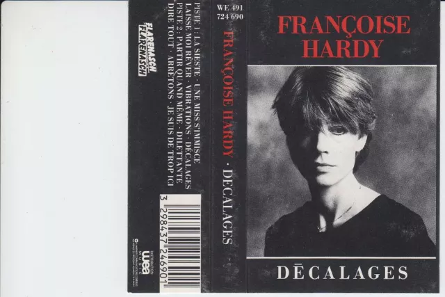 K7 Audio Francoise Hardy  *Decalages*