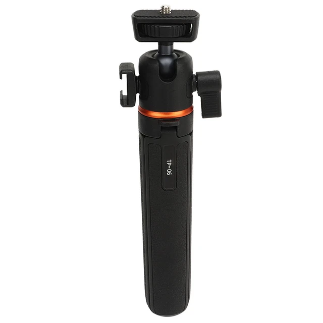 Treppiede fotocamera lega di alluminio ABS resistente ai graffi treppiede esteso 360°