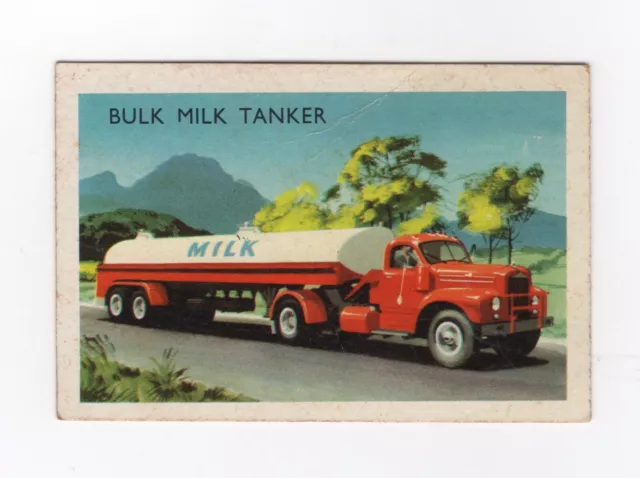 Australian Transport Trade card: #271 Auto Milk Tanker