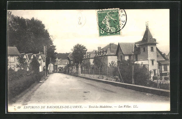 CPA Bagnoles-de-l´Orne / Tesse-la-Madeleine, Les Villas 1911