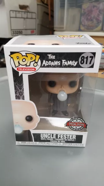Funko Pop! on Addams Family UNCLE FESTER Special Edition Vinyl Figure #817 NIB
