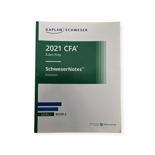2026 CFA LEVEL 1 Kaplan Schwesernotes Exam Preparation Material, 4