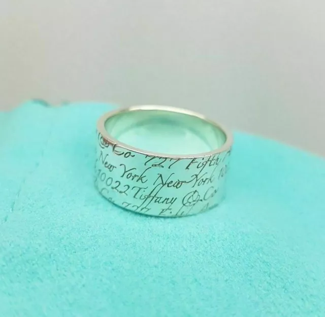 Tiffany & Co Notes “I love you”Ring Size 4.5 | I love you ring, Ring size,  Tiffany & co.