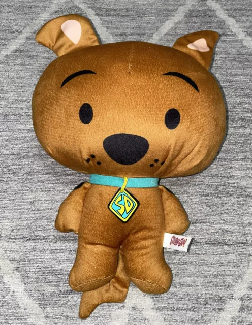 Toy Factory Scrappy Doo Scooby Doo 10” Plush Puppy Dog Lovey Big Head EUC