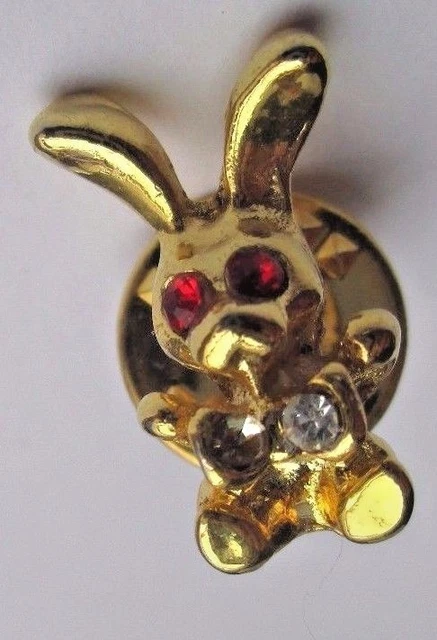 Broche épingle De Revers Vintage Monogrammée G Dorée - Occasion Parfait état
