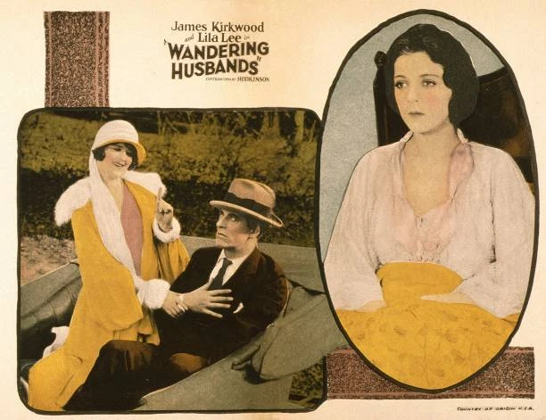 WANDERING HUSBANDS US Lobby Card, Margaret Livingston Old Movie Photo