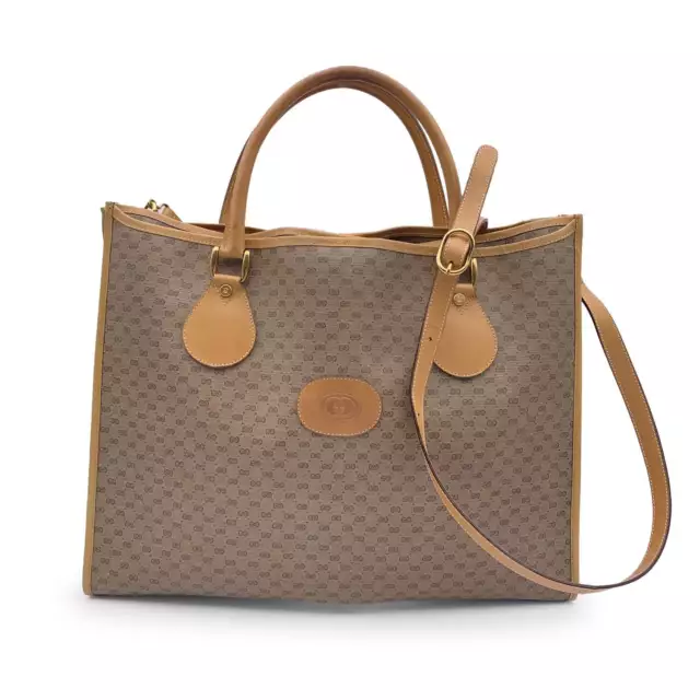 Gucci Borsa Shopper Vintage in Tela Col. Beige