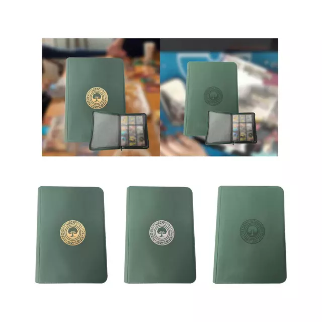 Card Binder Card Collection Binder Album Folder Waterproof Sleeves Trading Card