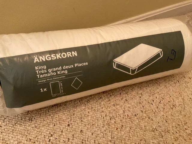 LUDDROS Mattress protector, Queen - IKEA