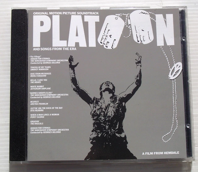 PLATOON . DELERUE .Doors, Jefferson Airplane, Otis reding . BO