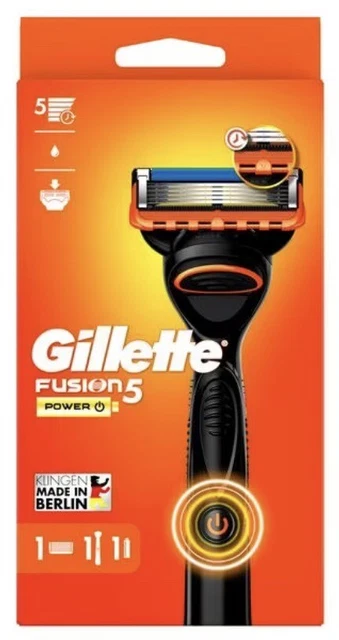 Gillette Fusion5 Power Rasierer Nassrasierer mit Batterie und Vibration  OVP/NEU
