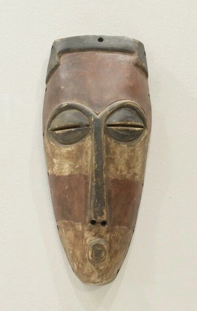 African Mask Baule Tribe Mask Ivory Coast