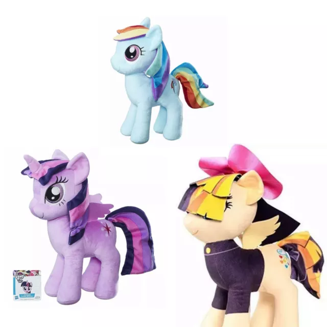 NWT My Little Pony Lot Of 3 Plush Toys Twilight Sparkle, Serende, & Rainbow Dash