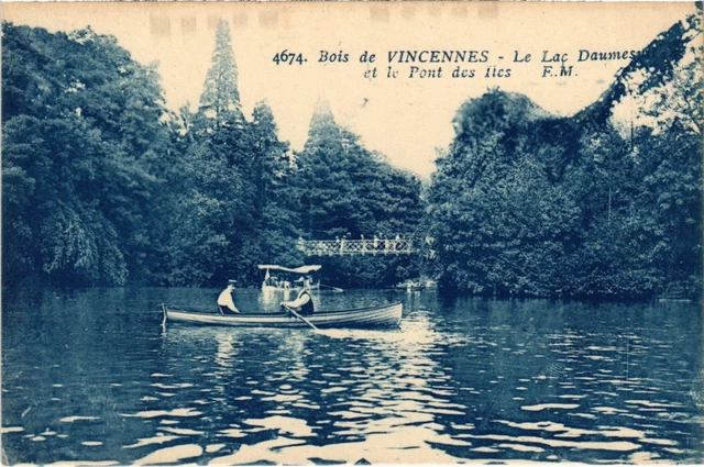 CPA Vincennes Lac Daumesnil et Pont des Iles (1347293)