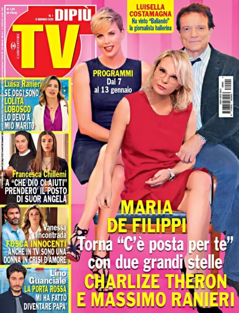 Maria De Filippi DI PIU'TV italia n.1 2023 - Luisa Ranieri,Francesca Chillemi