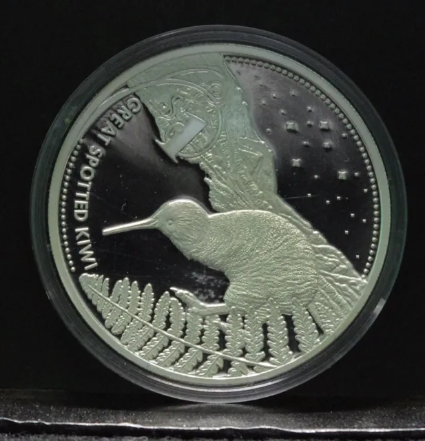 2007 Silver Kiwi Proof Coin