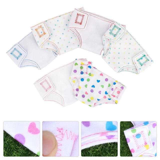 6 Pcs Doll Clothes Baby Costume Cosplay Accessories Toys for Girls Dresses