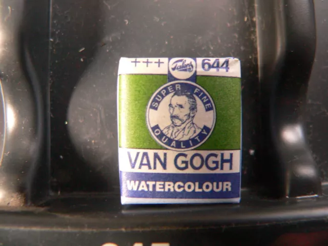 PEINTURE AQUARELLE 1/2 GODET Van Gogh - Vert Hooker clair 644 +++ TALENS