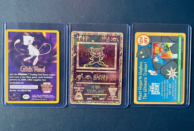 early 2000s pokemon cards Ancient Mew – Pokemon (2000) Movie Promo 2000