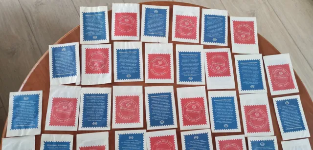 Grosser Posten Lot Konvolut alte Esso OVP Briefmarken aus Sammlungs Nachlass 2