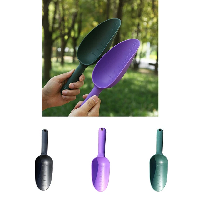 Multipurpose Plastic Scoop For Garden Pet Litter And Dry Food Ergonomic Design