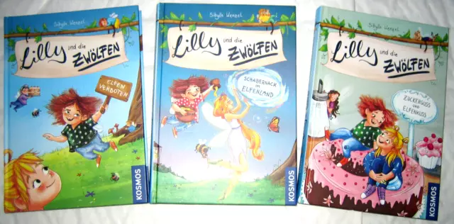 LILLY UND DIE ZWÖLFEN Band  1 + 2 + 3  ►►►UNGELESEN ° von Sibylle Wenzel °