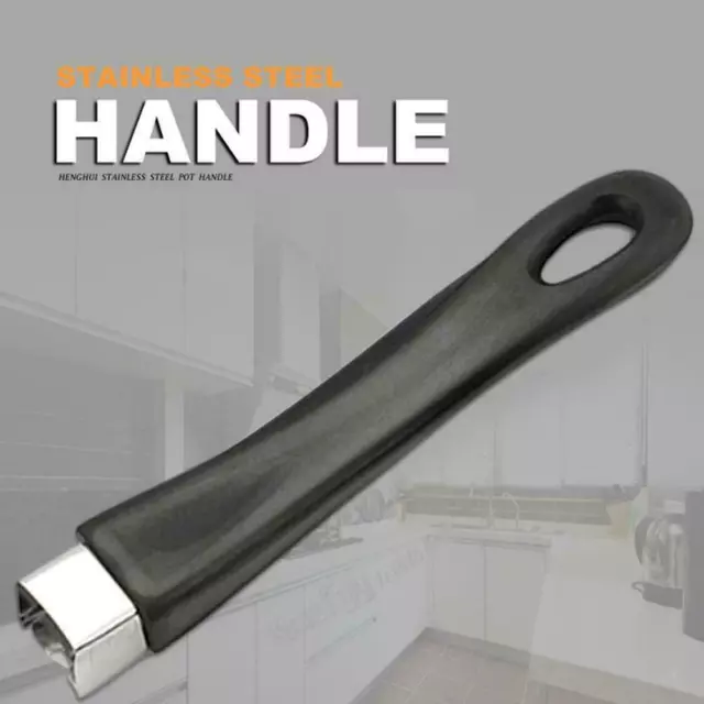 Black Replacement Bakelite Handle For Pan Pot Cookware Kitchen Best