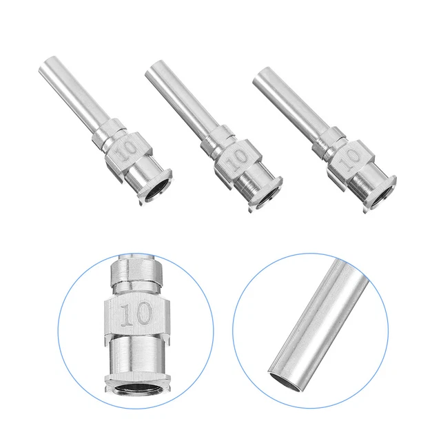 HDGSAFD Lot De 6 Aiguilles De Pompe à Air En Inox – 3,8 Cm – Pour Ballons De Foot, Basket, Volley – Rechanges Pratiques Et Durables