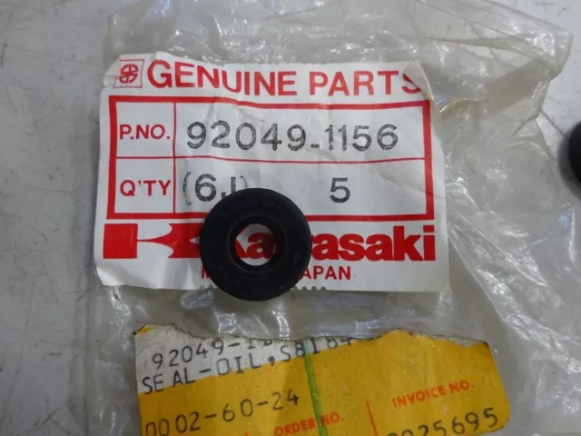 Kawasaki Nos Water Pump Seal Kx80  1984