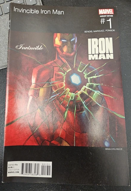 Invincible Iron Man (2015) # 1 Brian Stelfreeze Hip Hop Variant NM- Cond