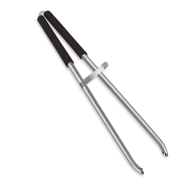 Recolector de basura y basura de 36" de largo, aluminio ligero y a prueba de óxido, ligero